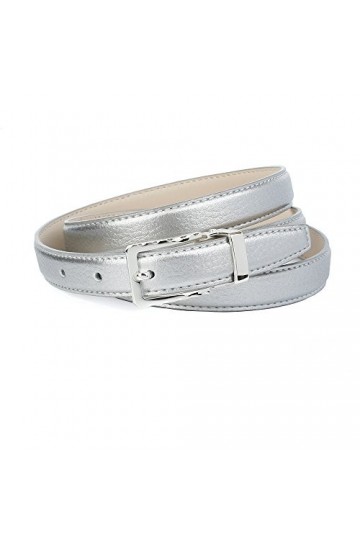 Anthoni Crown A14vts Ceinture, Argenté Silber 015 , 95 cm Femme