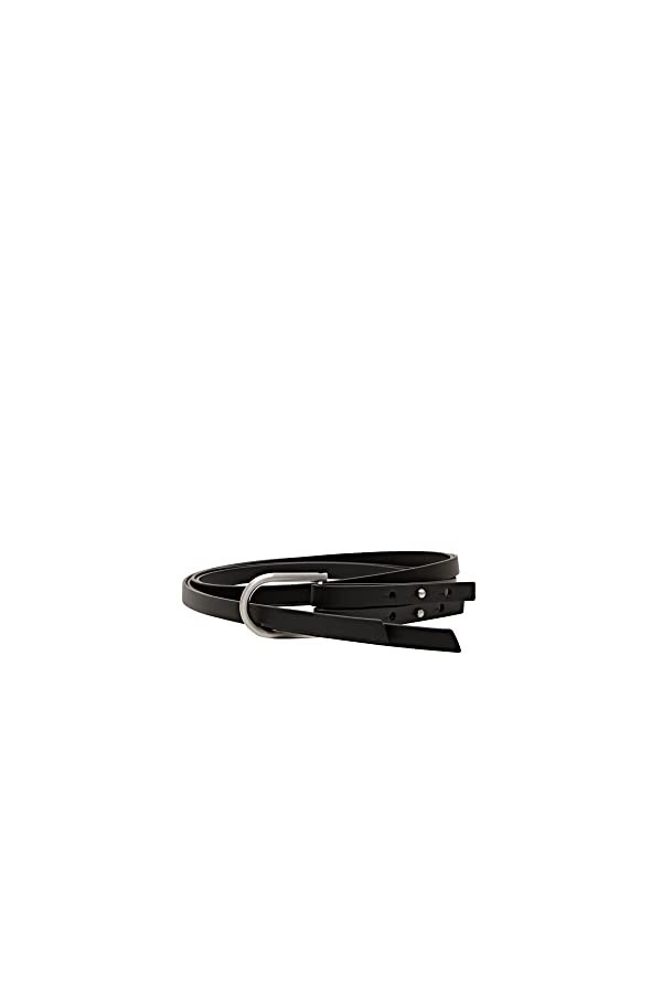 Esprit 043EA1S317 Ceinture, 001/Noir, M Femme