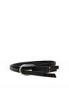 Esprit 043EA1S317 Ceinture, 001/Noir, M Femme