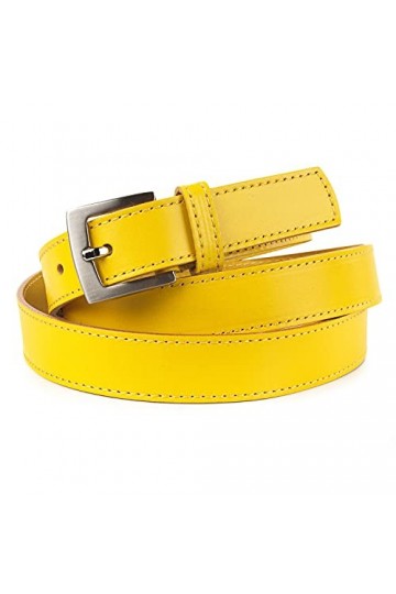 JASLEN - Ceinture Femme - Ceinture Femme Cuir Véritable - Ceinture Femme Grande Taille - Ceinture Cuir Femme Largeur 30 mm - 