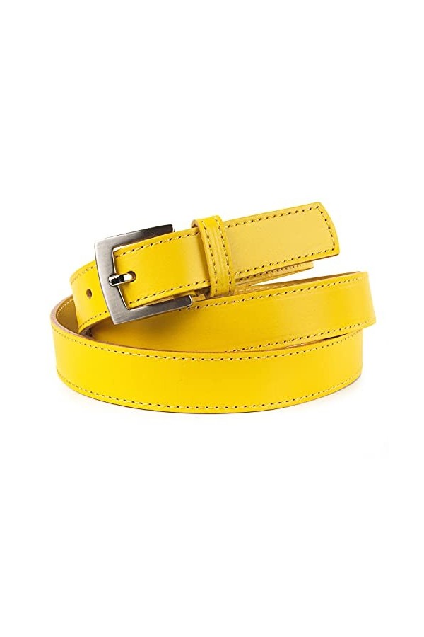 JASLEN - Ceinture Femme - Ceinture Femme Cuir Véritable - Ceinture Femme Grande Taille - Ceinture Cuir Femme Largeur 30 mm - 