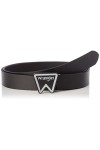 Wrangler Festival Logo Belt Ceinture, Black, 85 aux Femmes