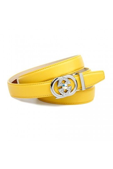 Anthoni Crown K1ga.f20 Ceinture, Jaune Gelb 022 , 115 Taille Fabricant: 100 Femme