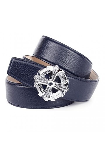 Anthoni Crown 1MBT80 Ceinture, Blau Dunkelblau 080 , 90 Femme