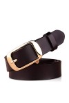 DORRISO Élégante Femme Ceinture Simple et à La Mode Ceinture Cuir pour Toutes Occasions, 3 Tailles 105CM 110CM 115CM Ceinture