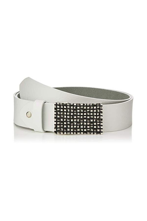 MGM Barcelona Ceinture, Blanc Weiß 4 , 120 Taille Fabricant: 105 Femme