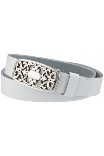 MGM - Ceinture - Femme - Blanc Weiß - FR : 97 Taille fabricant : 95 