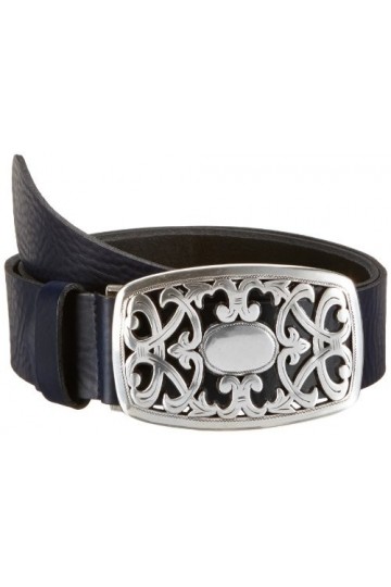 MGM Ceinture Femme - Bleu - Blau marine - FR : 75 Taille Fabricant : 75 