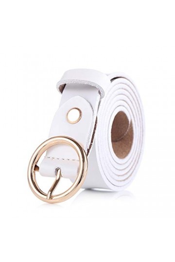 DORRISO Élégante Femme Ceinture Simple et à La Mode Voyage Ceinture Cuir pour Toutes Occasions 105cm 110cm 115cm Ceinture Cui