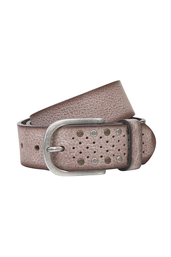 Lindenmann Womens Leather Belt/Womens Belt, leather belt, navy, Farbe/Color:bleu, Size US/EU:Bundweite 80 cm Gesamtlänge 95