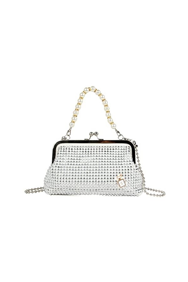 LUI SUI Femmes cristal strass sacs de soirée embrayages bandoulière sacs à main sacs à main pour fête bal mariage mariée