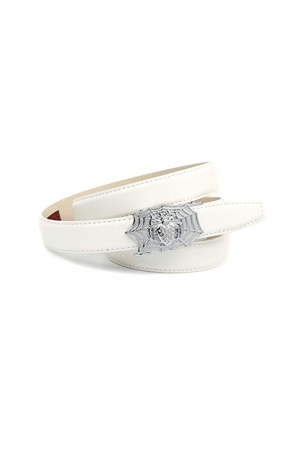 Anthoni Crown K1spa.f90 Ceinture, Blanc Weiss 090 , 95 Taille Fabricant: 80 Femme
