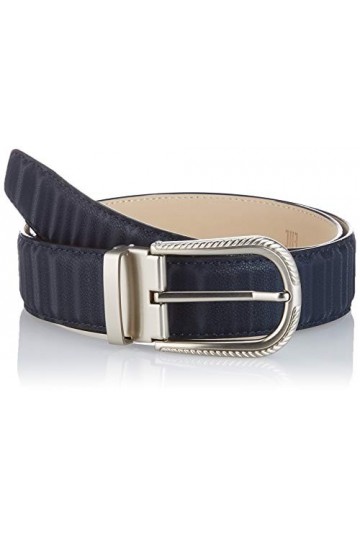 Anthoni Crown Ledergürtel Ceinture, Noir, 85 cm Femme