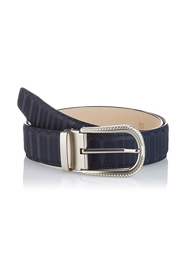 Anthoni Crown Ledergürtel Ceinture, Noir, 85 cm Femme