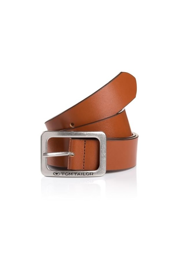 TOM TAILOR Tteve Ceinture, Marron Clair, 105 Femme