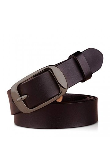 DORRISO Élégante Femme Ceinture Simple et à La Mode Ceinture Cuir pour Toutes Occasions, 3 Tailles 105CM 110CM 115CM Ceinture