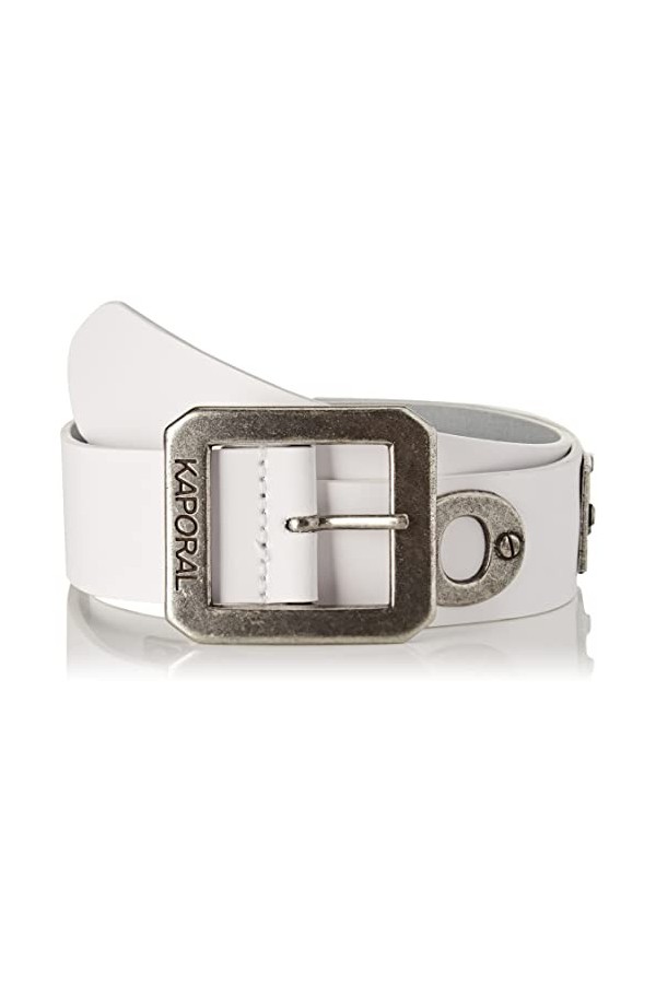 Kaporal Femme Boldy Ceinture, Blanc, 100 EU