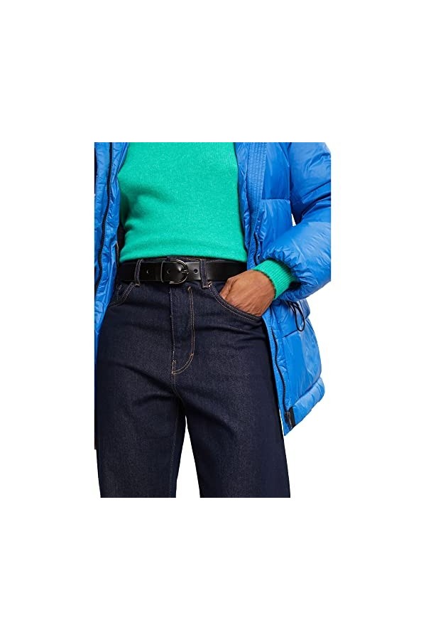 ESPRIT 102ca1s306 Ceinture, 001/Noir, 100 Femme