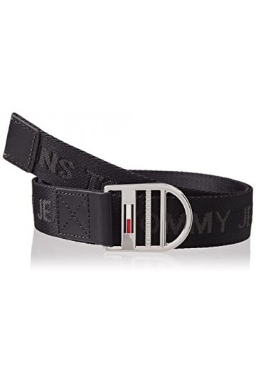 Tommy Jeans TJW Webbing 3.0 Ceinture, Noir, 80 cm Femme