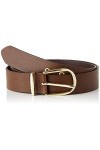 Levis Engraved Serif Belt, Brown, 60 Womens