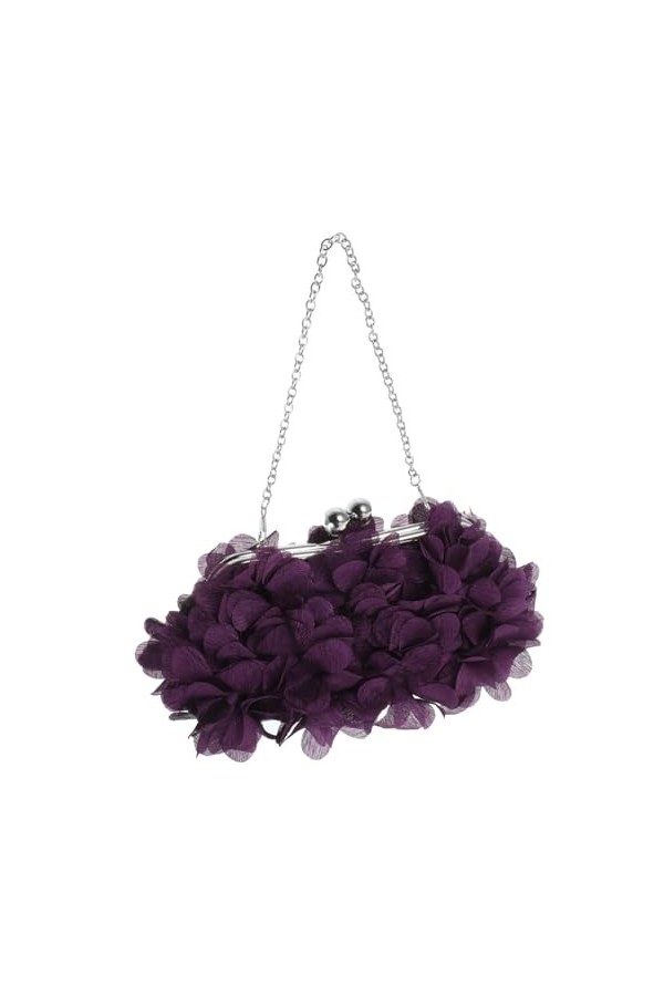 GALPADA 3 Pcs Fleur Sac De Fête Femmes Sac De Soirée Femmes DEmbrayage Portefeuille Embrayages Pour Femmes Dame Sac De Fête 