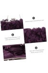 GALPADA 3 Pcs Fleur Sac De Fête Femmes Sac De Soirée Femmes DEmbrayage Portefeuille Embrayages Pour Femmes Dame Sac De Fête 