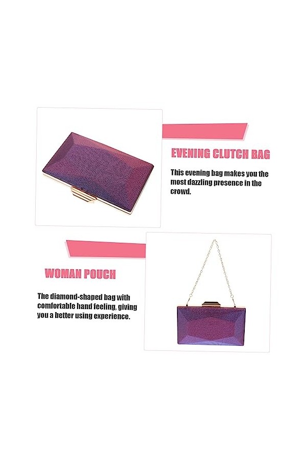 GALPADA 3 Pcs Dîner Sac Bandoulière Sacs À Main Pour Femmes Sacs De Messager Pour Femmes Femmes Croix Corps Sacs À Main Bando