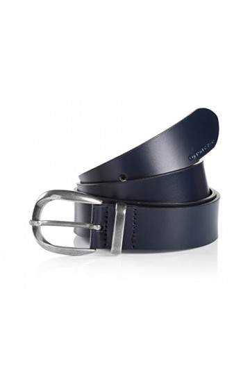 TOM TAILOR Ttbrook Ceinture, Bleu Marine, 95 cm Femme