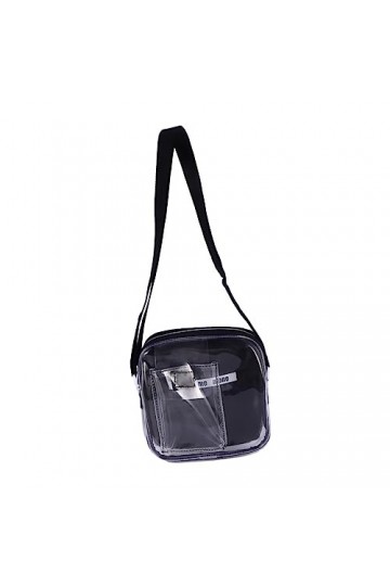 PACKOVE 1Pc Sac À Bandoulière Diagonale Téléphone Portable Sac Clair Gelée Sac À Main Pochette De Soirée Sacs À Main Pour Fem