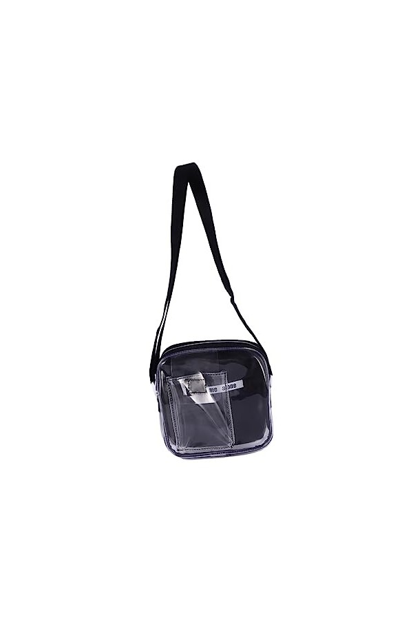 PACKOVE 1Pc Sac À Bandoulière Diagonale Téléphone Portable Sac Clair Gelée Sac À Main Pochette De Soirée Sacs À Main Pour Fem