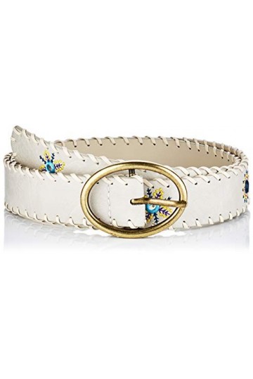 Desigual Belt_Julietta Ceinture, Blanc, 85 Femme