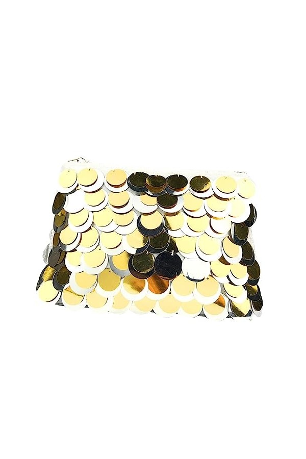 Amosfun 1Pc Sac À Main De Fête Strass Pochette Chaîne Sac Femmes Sac De Soirée Dégradé Sac À Main Miss