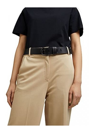 Esprit 021ea1s306 Ceinture, 001/Black, 80 cm Femme