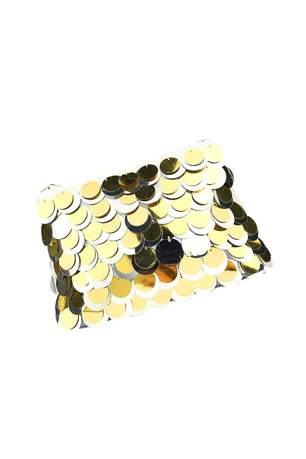 BUTIFULSIC 1Pc Pochette Sac À Main De Fête Sac À Chaîne Femmes Sac De Soirée Écailles Dégradé Miss