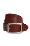 Ceinture en cuir pour femme de Tom Tailor - Ceinture en cuir véritable - Style rustique avec boucle ardillon en métal couleu