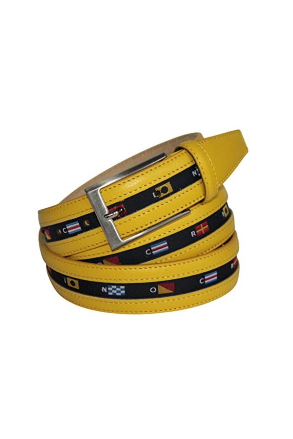 ITALOITALY - Ceinture - Femme jaune jaune Large