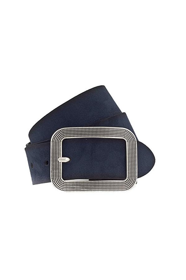 Vanzetti 40mm Suede Belt Classics 40mm Suede Belt W105 Marine