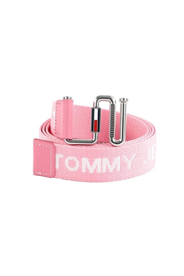 Tommy Jeans TJW Essentials Ceinture en toile pour femme Noir Taille 95