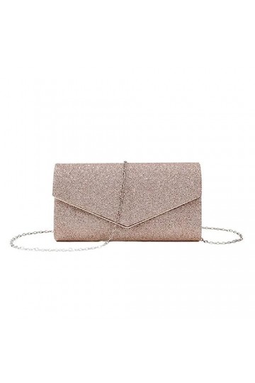 Sac à bandoulière pour femme - Sac de soirée formel - Pour mariage, cocktail, bal de fin dannée, champagne/noir/rouge/or/arg