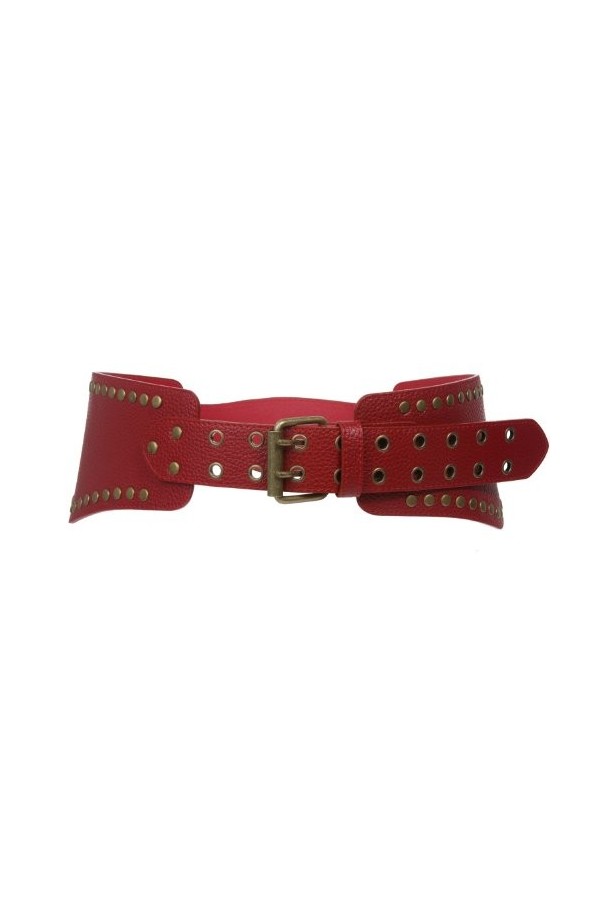 beltiscool - Ceinture - Femme - Rouge - M/L - 42 de bout en bout