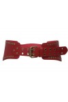 beltiscool - Ceinture - Femme - Rouge - M/L - 42 de bout en bout
