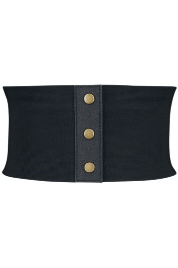 Gothicana by EMP Femme Ceinture noire avec laçage Standard