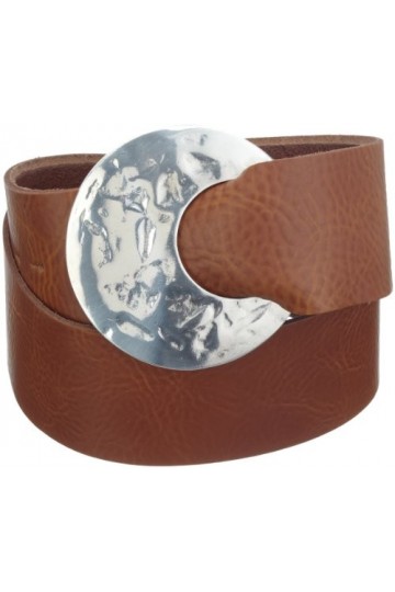 Mgm - Ceinture - Femme - Marron Cognac - Taille fournisseur: 115 cm