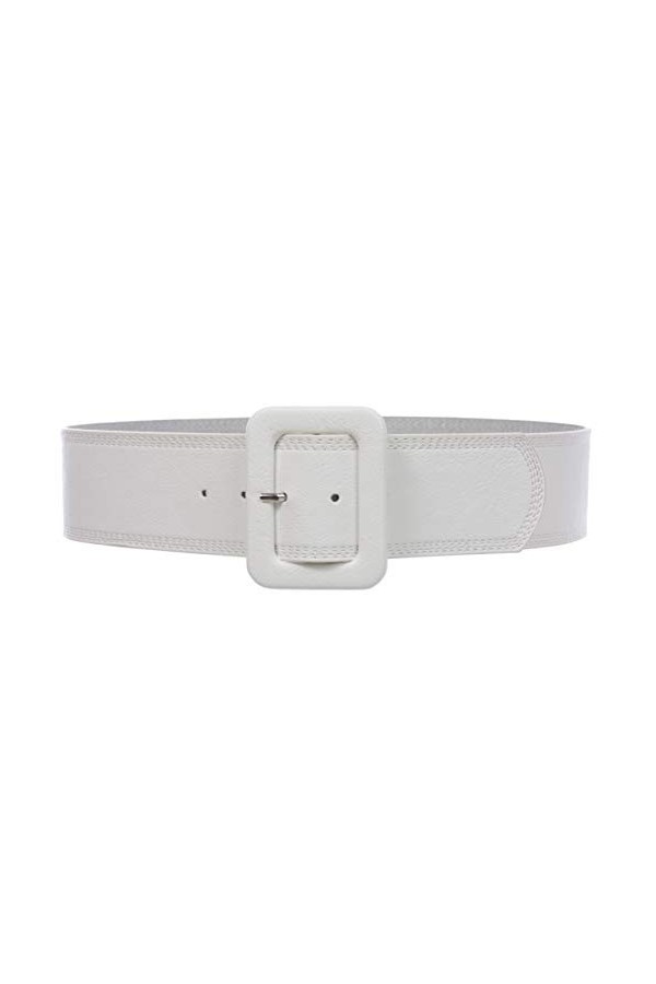 beltiscool - Ceinture - Femme - Blanc - L/XL - 40