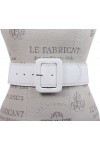 beltiscool - Ceinture - Femme - Blanc - L/XL - 40