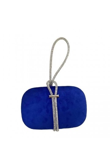 Sac fourre-tout en velours avec poignée - Sac de soirée formel - Sac à main élégant pour fête de mariage - Sac à main polyval