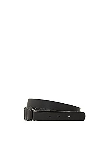 Esprit 101EA1S302 Ceinture, 001/BLACK, 85 Femme