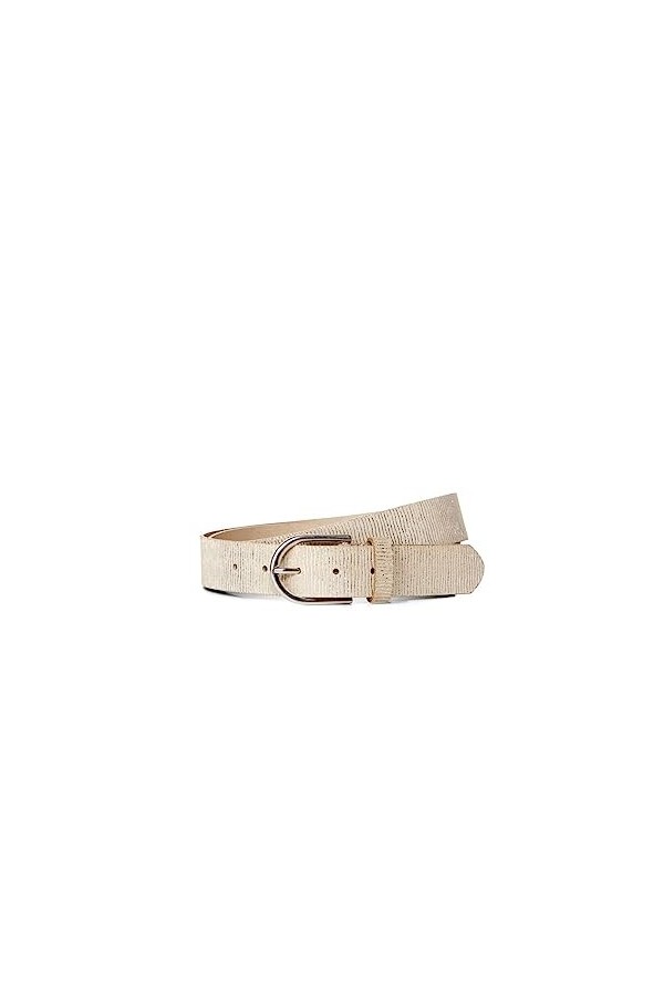 Cecil B580690 Ceinture en Cuir, Feuille Noire, 90 Femme