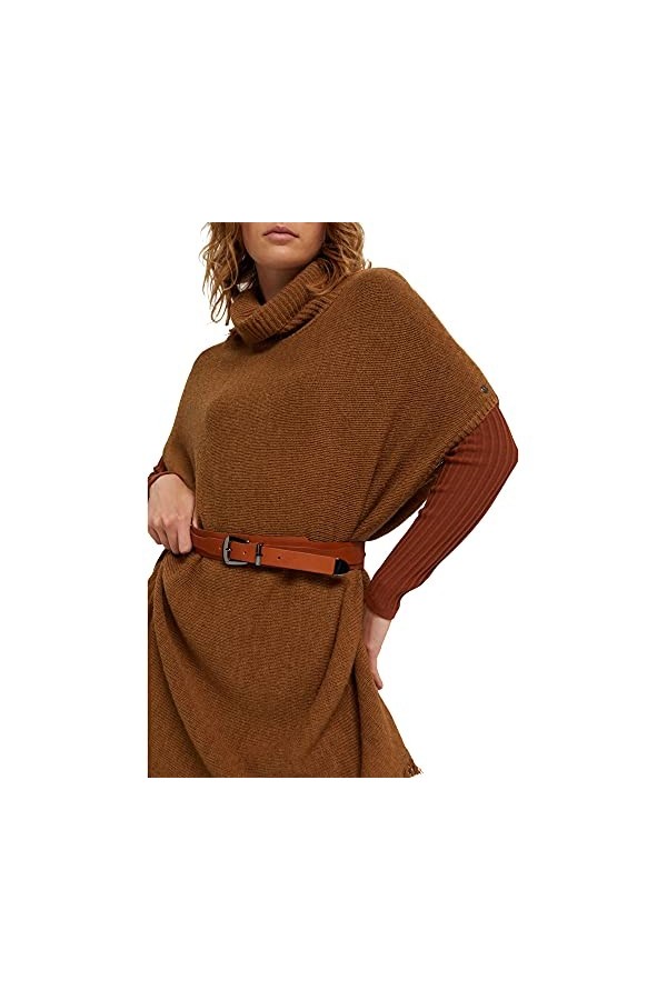 Esprit 081ea1s305 Ceinture, 220/marron rouillé, S Femme