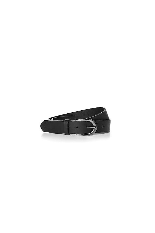 Street One A580693 Ceinture en Cuir, Noir, 85 cm Femme